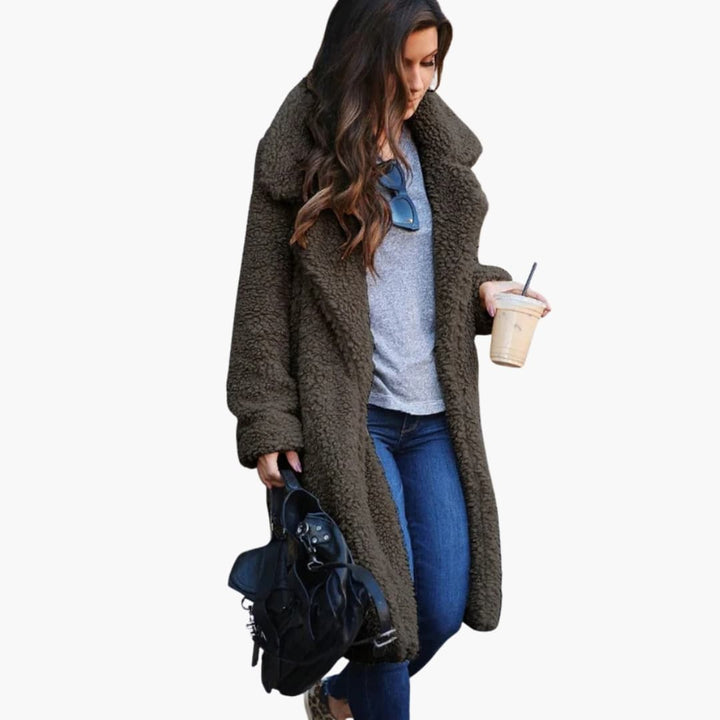 Women Casual Long Coat Soft Comfort Fit Design