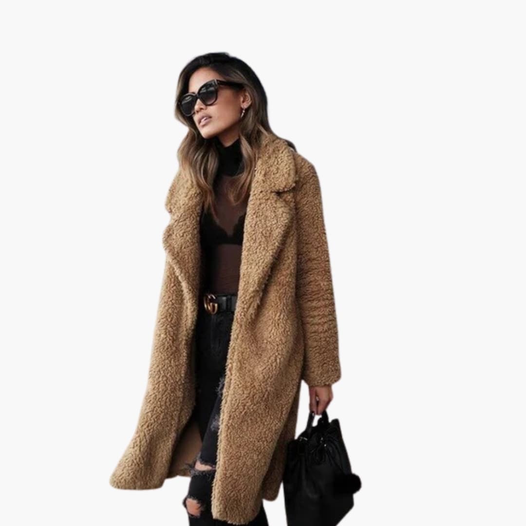 Women Casual Long Coat Soft Comfort Fit Design
