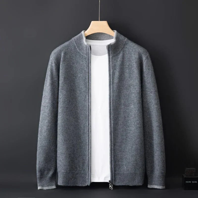 Henry Cashmere Zip Jacket