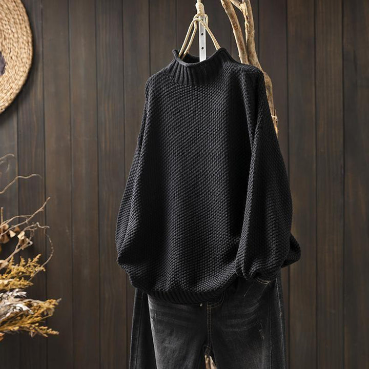 Patricia | Womens Merino Wool Knitted Turtleneck Jumper