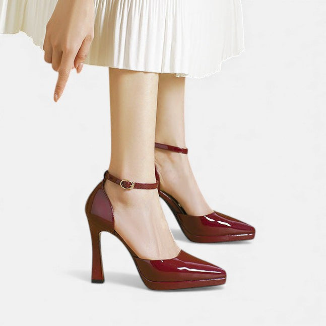 Evette™ | Leather Heels