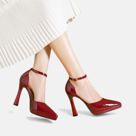 Evette™ | Leather Heels