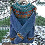 Women's Vintage Icelandic Knit Sweater
