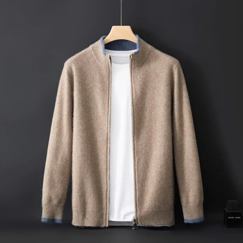 Henry Cashmere Zip Jacket