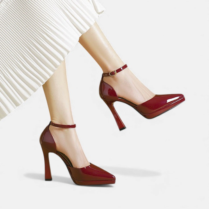 Evette™ | Leather Heels