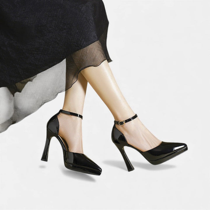 Evette™ | Leather Heels