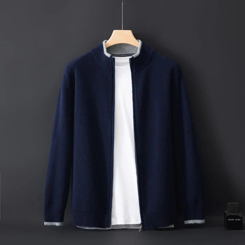 Henry Cashmere Zip Jacket