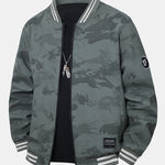 Camouflage Baseball Jacket