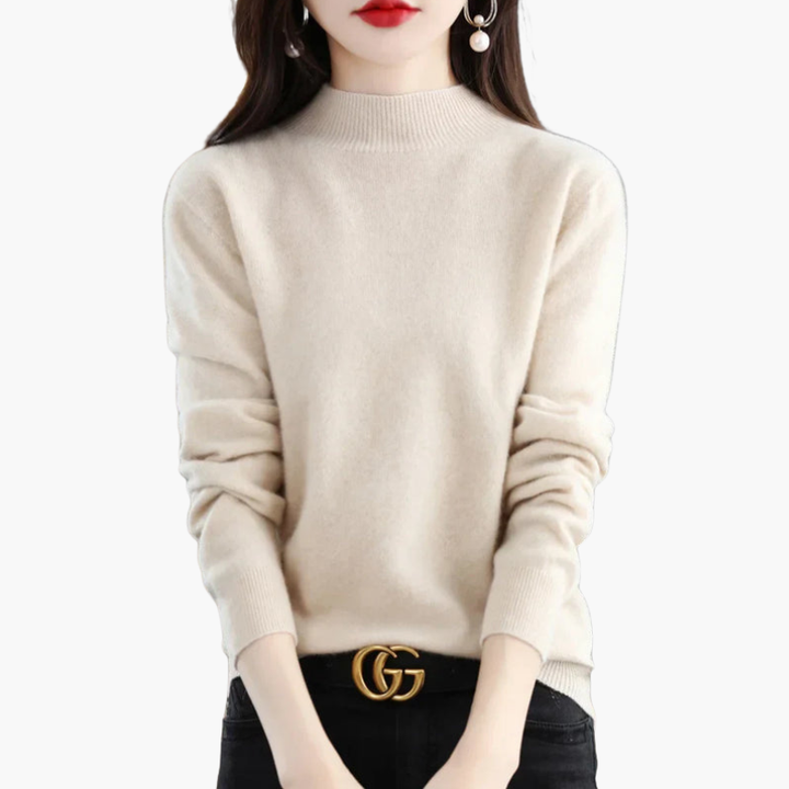 Women's Long Sleeve Turtleneck Sweater