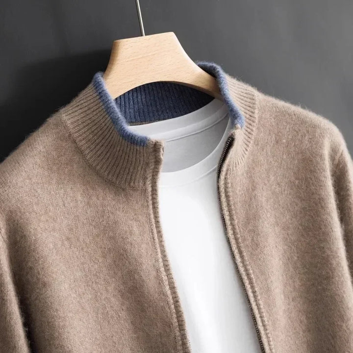 Henry Cashmere Zip Jacket