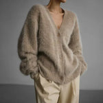 Women’s Soft Knit Button Cardigan Sweater