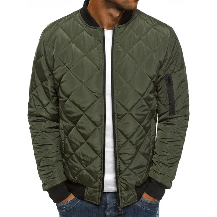 Dale™ | Men's Jacket with Diamond Pattern