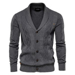 Waldemar | Men's Cardigan with Button Placket