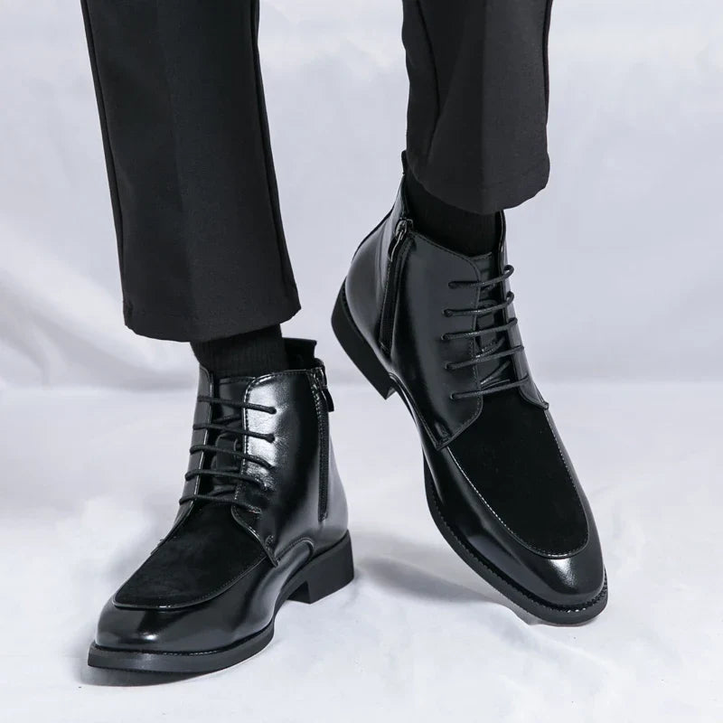 Valerio Neri Leather Ankle Boots