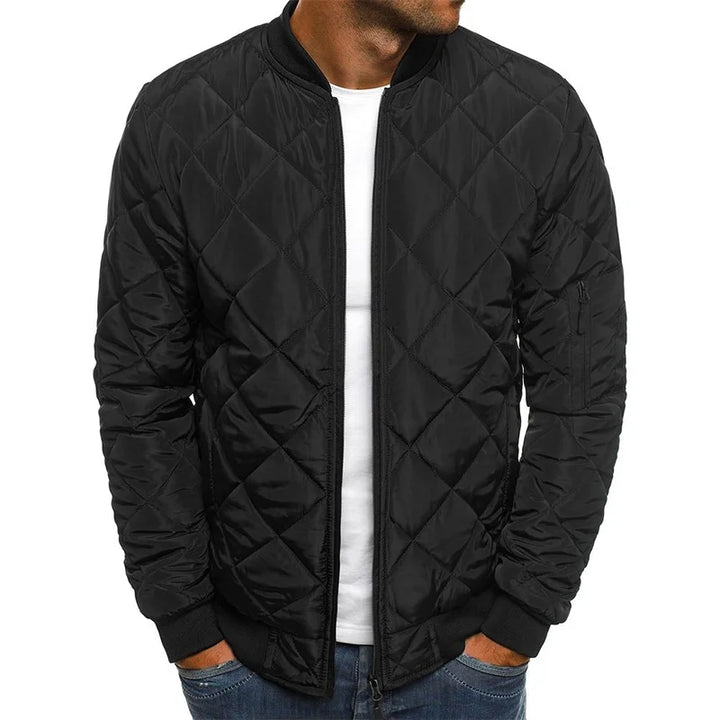 Dale™ | Men's Jacket with Diamond Pattern
