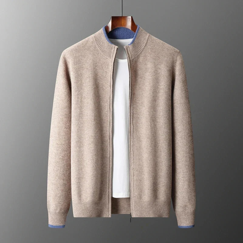 Henry Cashmere Zip Jacket