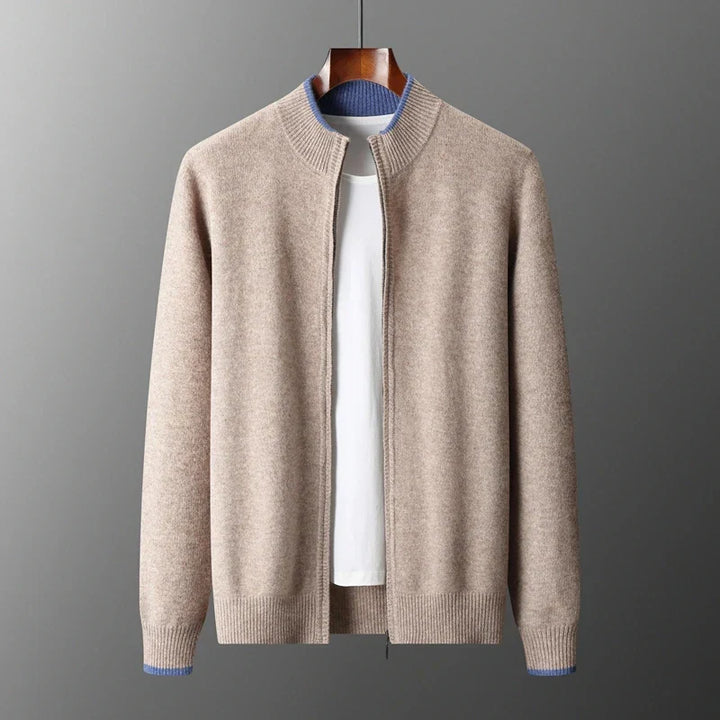 Henry Cashmere Zip Jacket