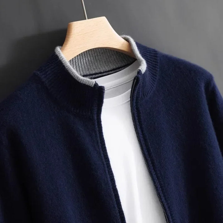 Henry Cashmere Zip Jacket
