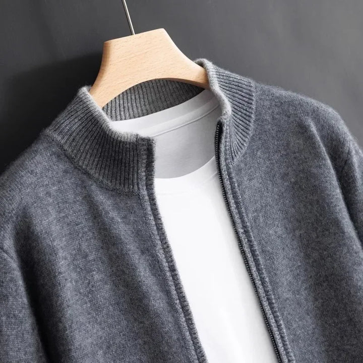 Henry Cashmere Zip Jacket