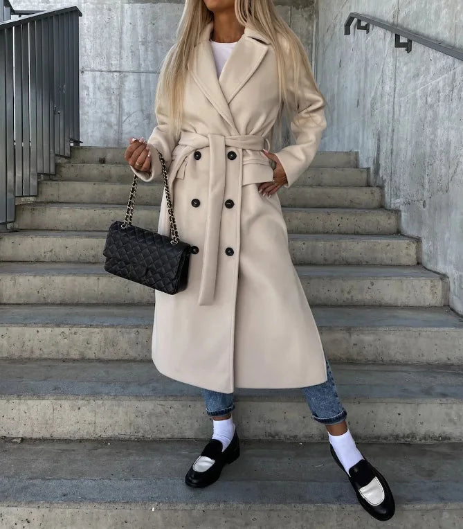 Mirabelle - Women Timeless Double-Breasted Coat