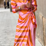 Violet & Grace™| Printed Wrap Dress