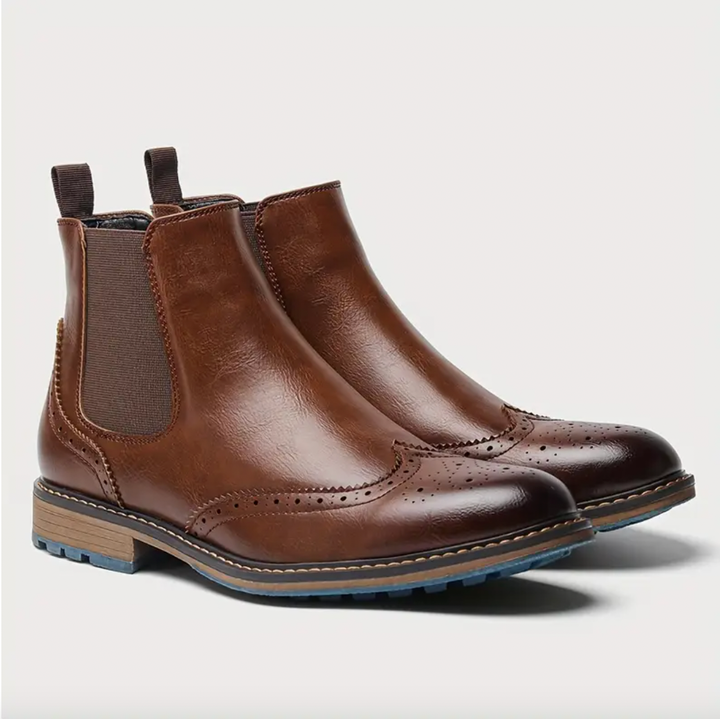 Bradford Williams Brogue Chelsea Boots