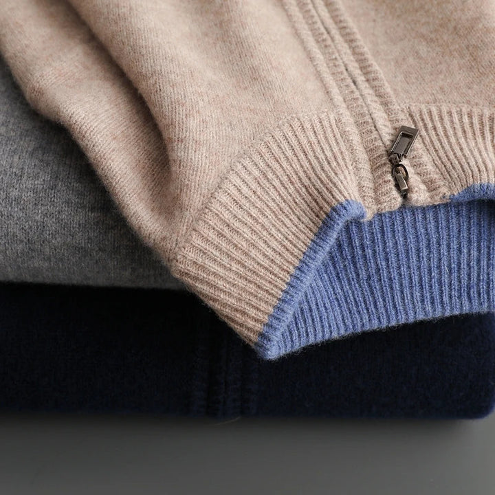 Henry Cashmere Zip Jacket