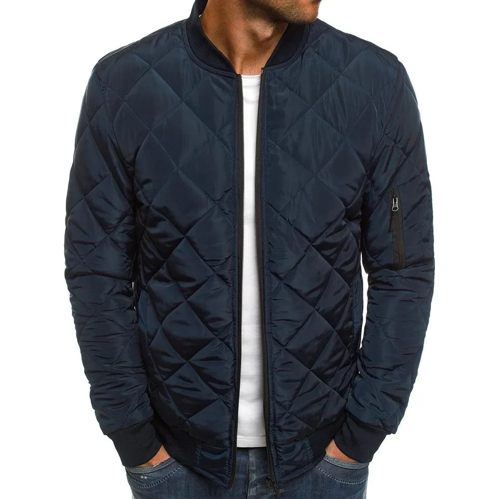 Dale™ | Men's Jacket with Diamond Pattern
