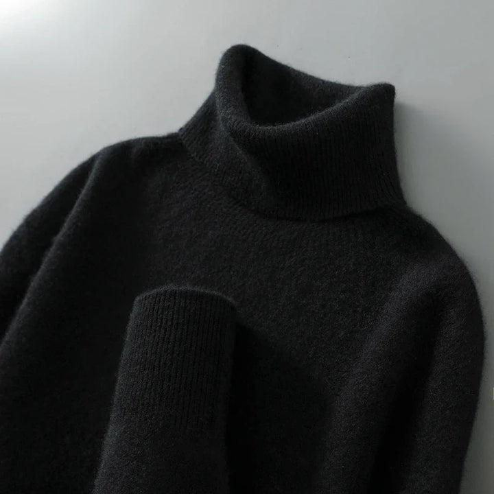 Olivia | Merino Wool Turtleneck Jumper