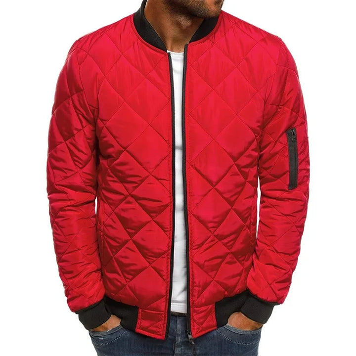 Dale™ | Men's Jacket with Diamond Pattern