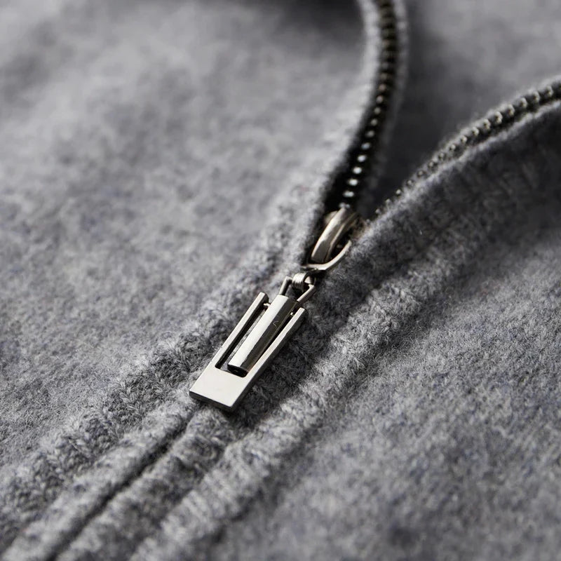 Henry Cashmere Zip Jacket