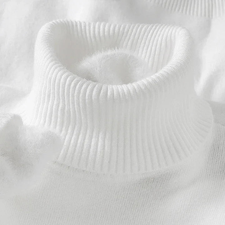 Savoni Cashmere Turtleneck Mens Jumper