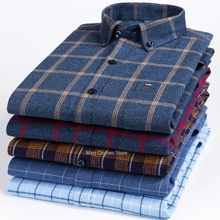 Everett™ | Classic Cotton Plaid Shirt
