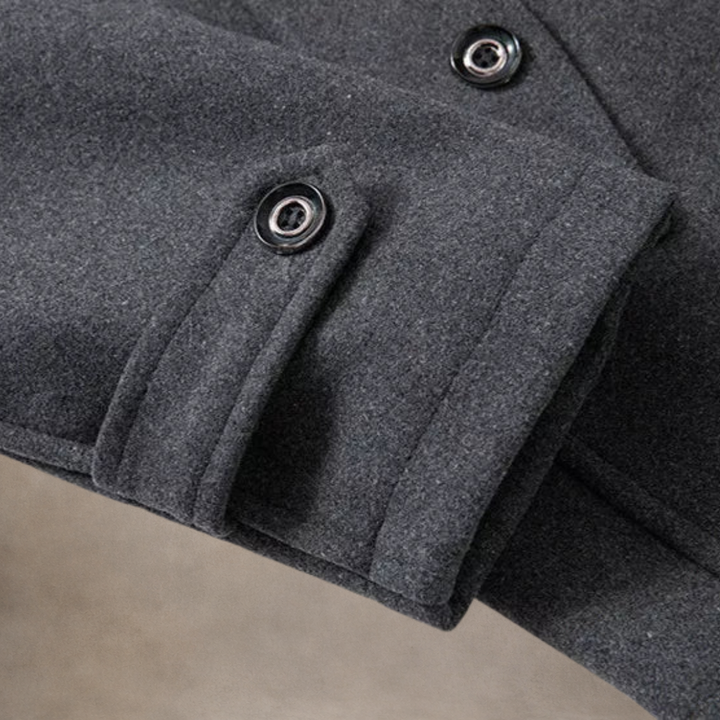 Adam | Layered Wool Coat