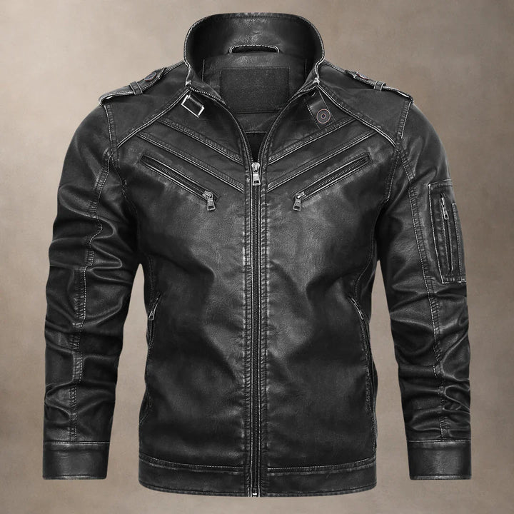 Franco | Classic Leather Jacket