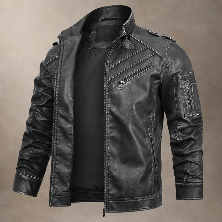 Franco | Classic Leather Jacket