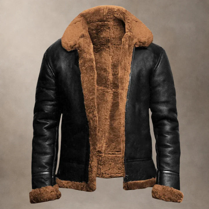 Ashford | Sherpa-Lined Bomber Jacket