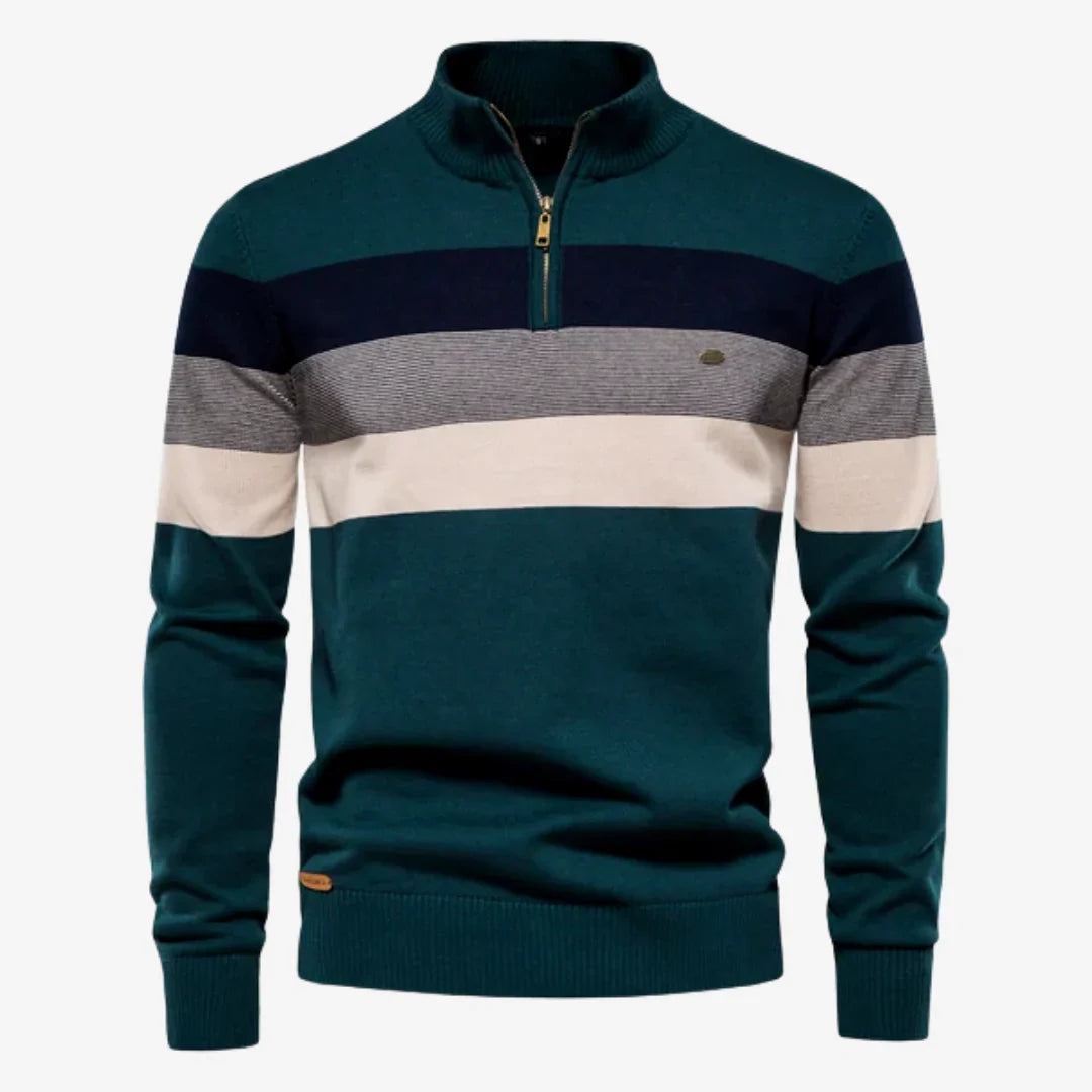 Burk Quarter Zip Mens Jumper