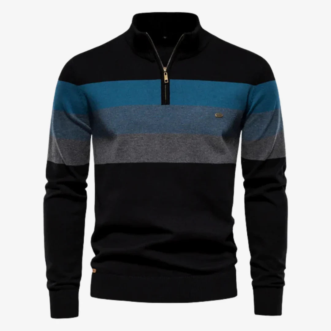 Burk Quarter Zip Mens Jumper