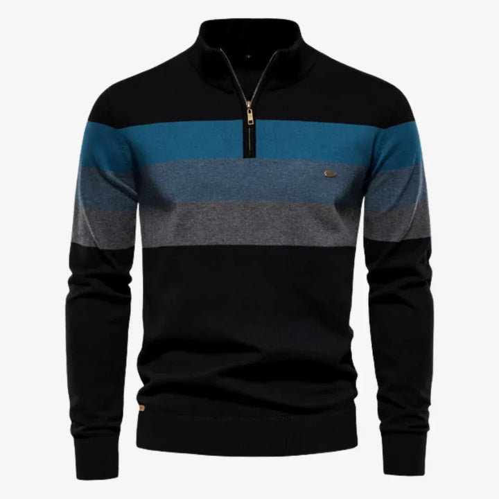 Burk Quarter Zip Mens Jumper