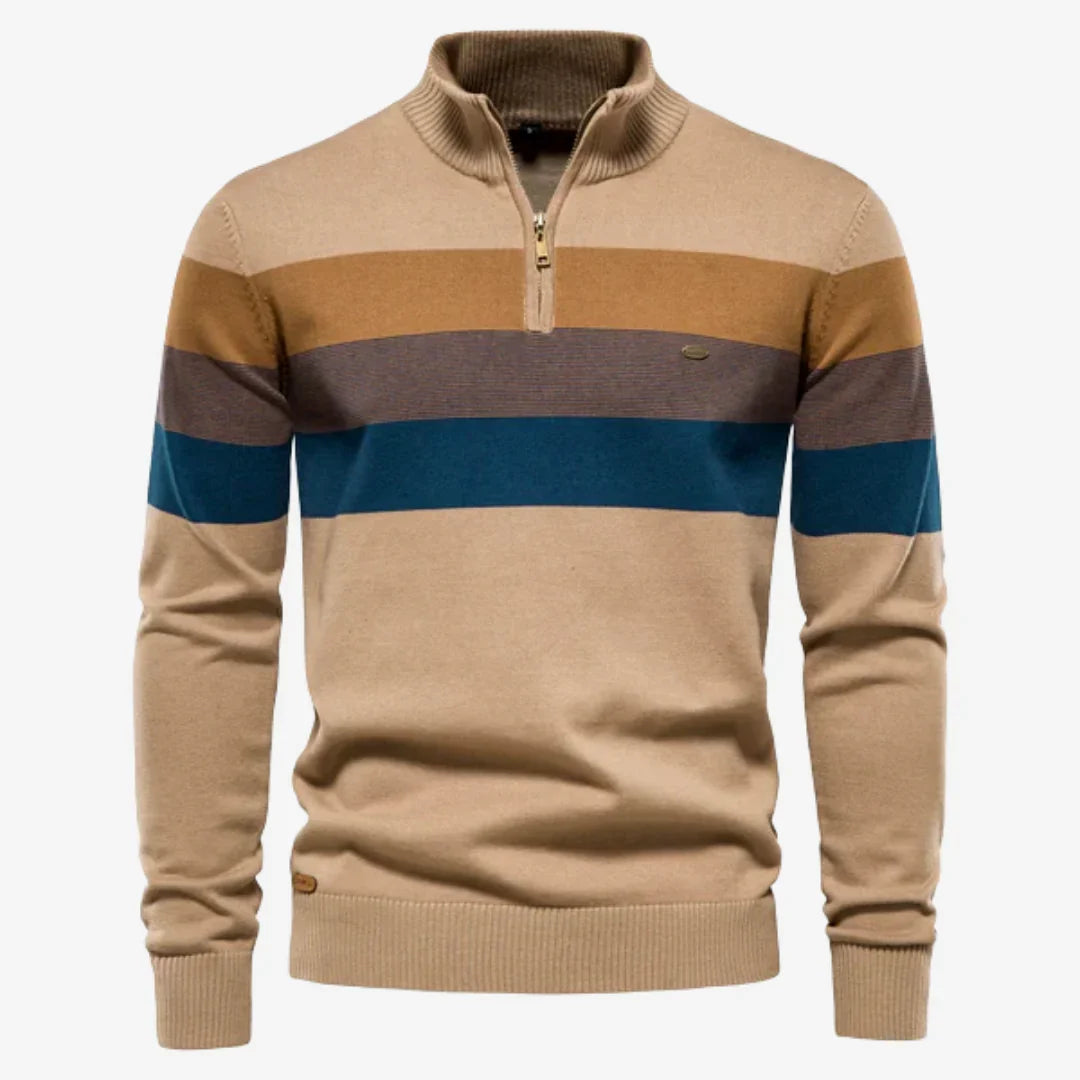 Burk Quarter Zip Mens Jumper