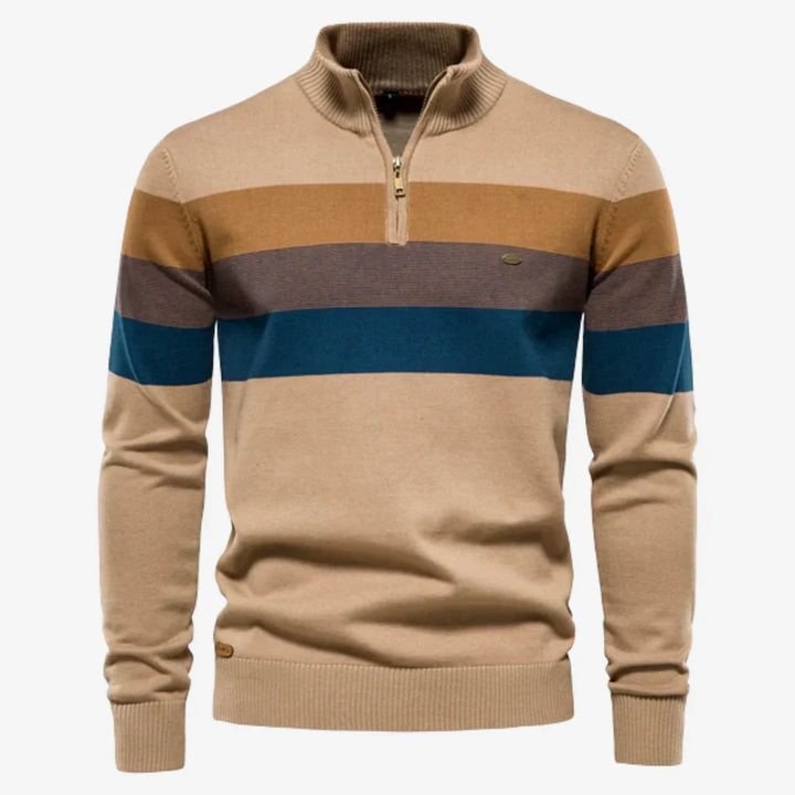 Burk Quarter Zip Mens Jumper