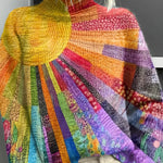 Ada | Cheerful Colourful Roll Neck Jumper