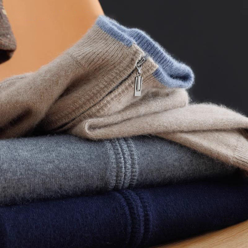Henry Cashmere Zip Jacket