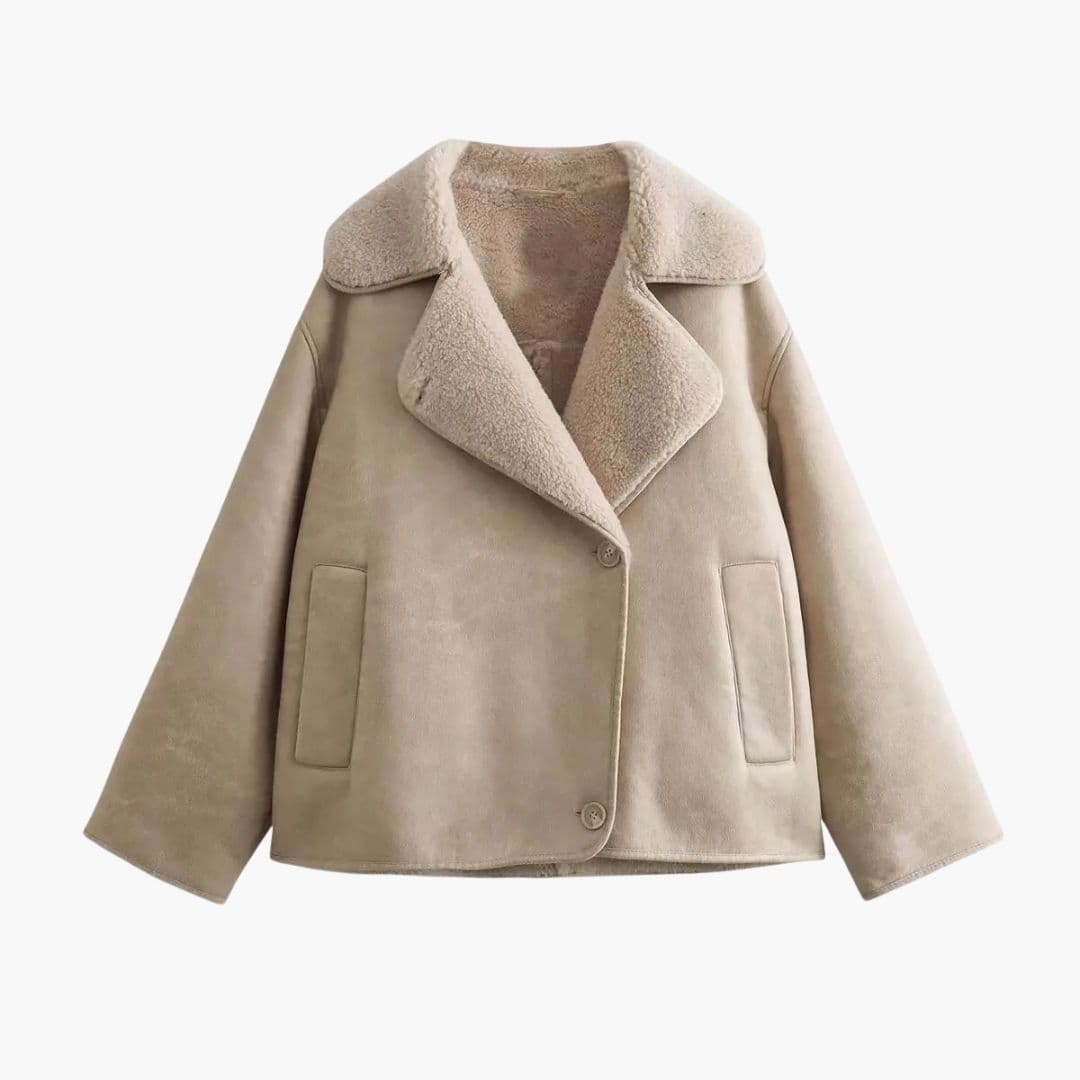 Plush Lined Winter Casual Jacket
