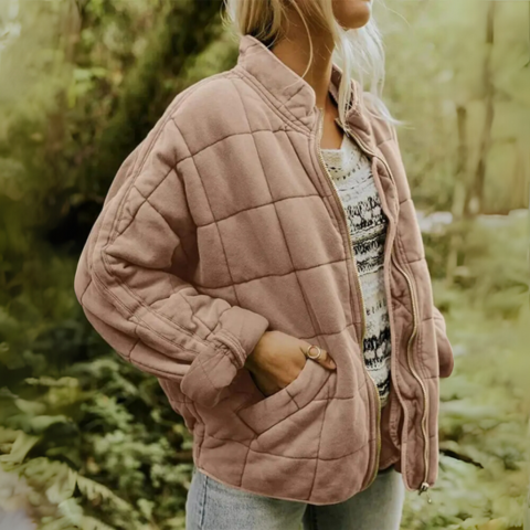 Women’s Oversized Quilted Puffer Winter Jacket