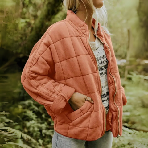 Women’s Oversized Quilted Puffer Winter Jacket