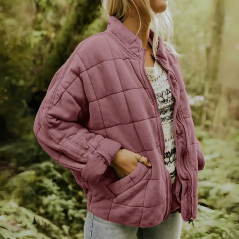 Women’s Oversized Quilted Puffer Winter Jacket