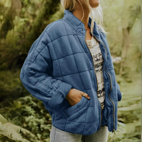 Women’s Oversized Quilted Puffer Winter Jacket