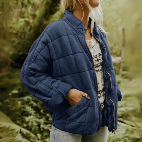 Women’s Oversized Quilted Puffer Winter Jacket